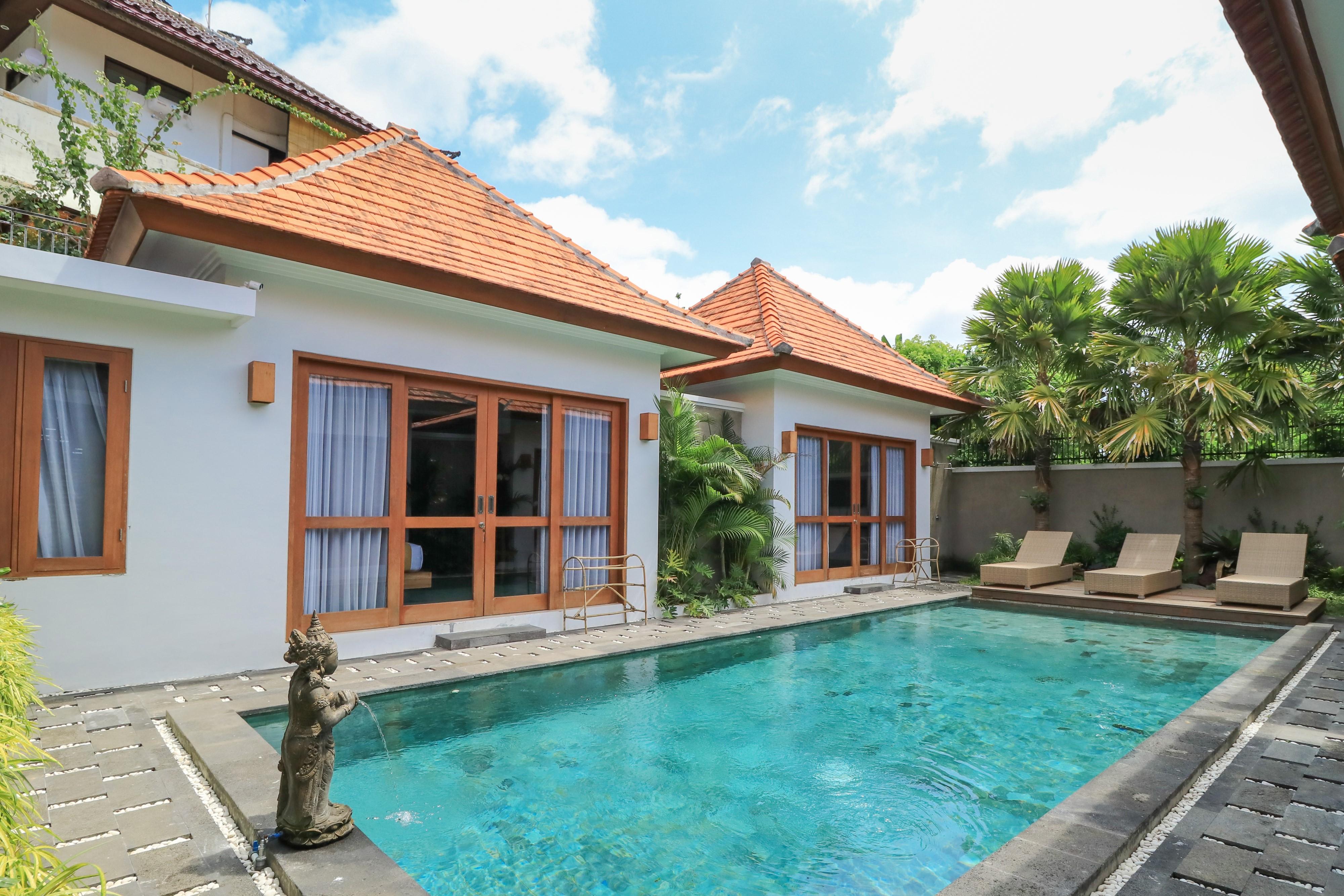 Mella Villas Jimbaran Kuta Selatan Exteriör bild