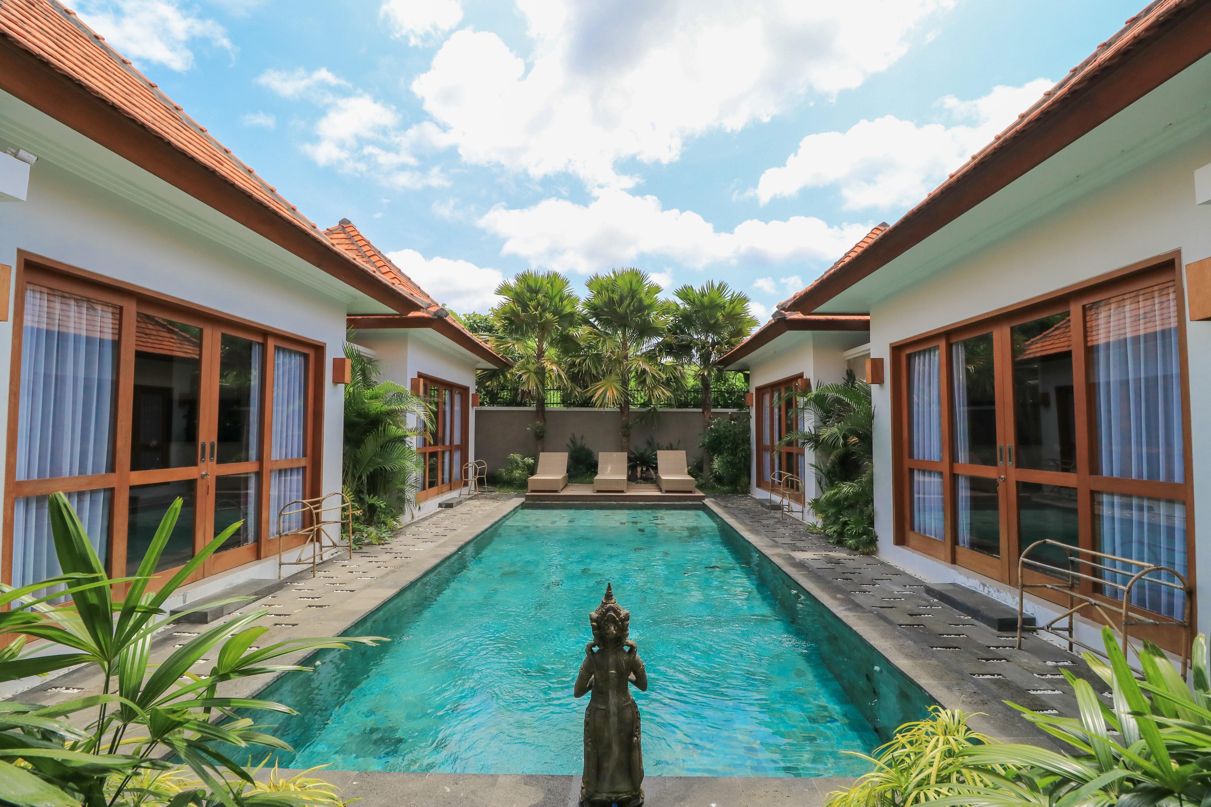 Mella Villas Jimbaran Kuta Selatan Exteriör bild