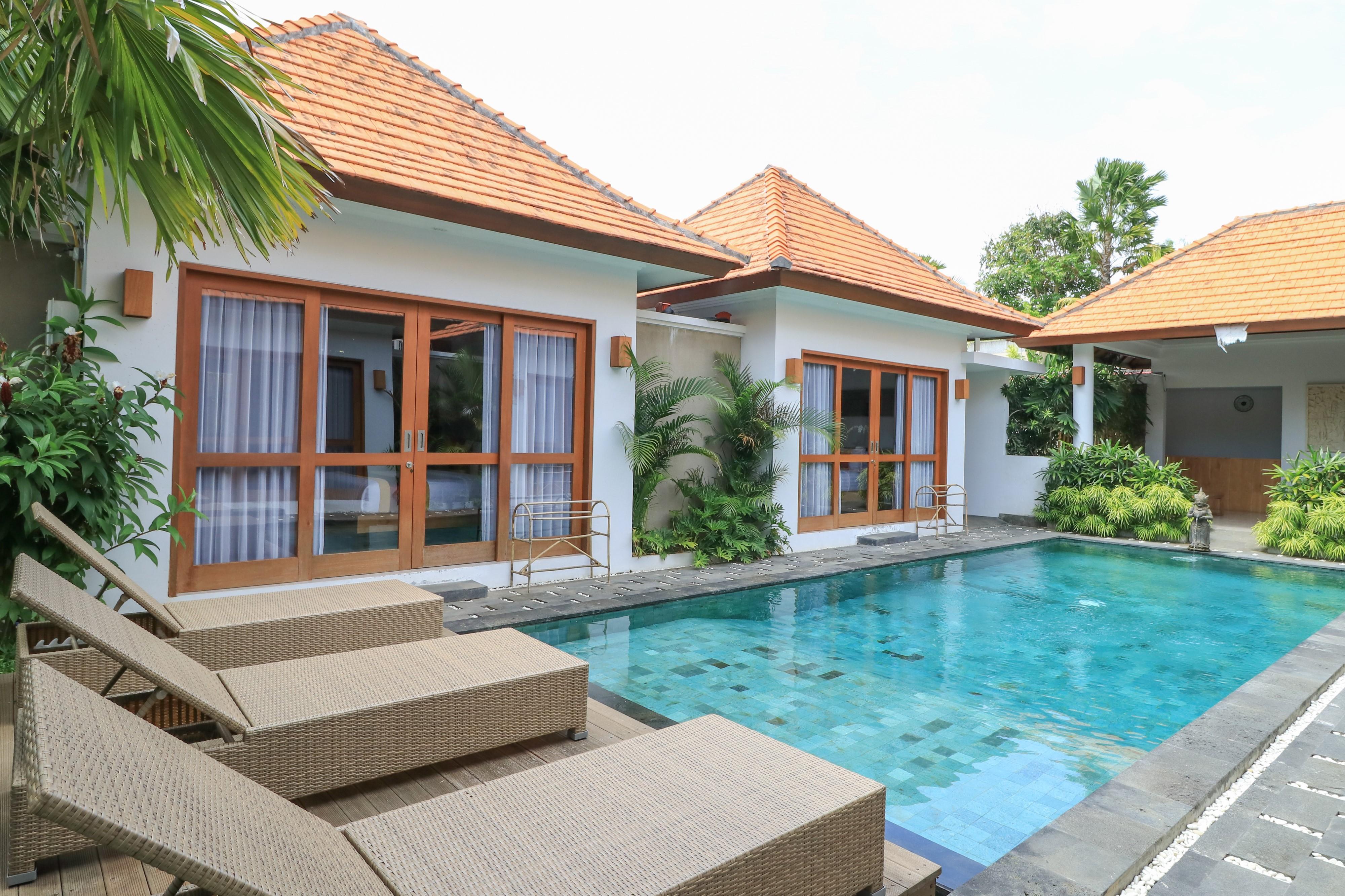 Mella Villas Jimbaran Kuta Selatan Exteriör bild